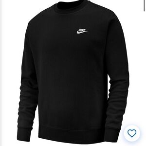 MENS NIKE BLACK SWEATSHIRT